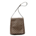 Shoulder Bag Musette Brown Damier Ebene
