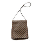 Shoulder Bag Musette Brown Damier Ebene