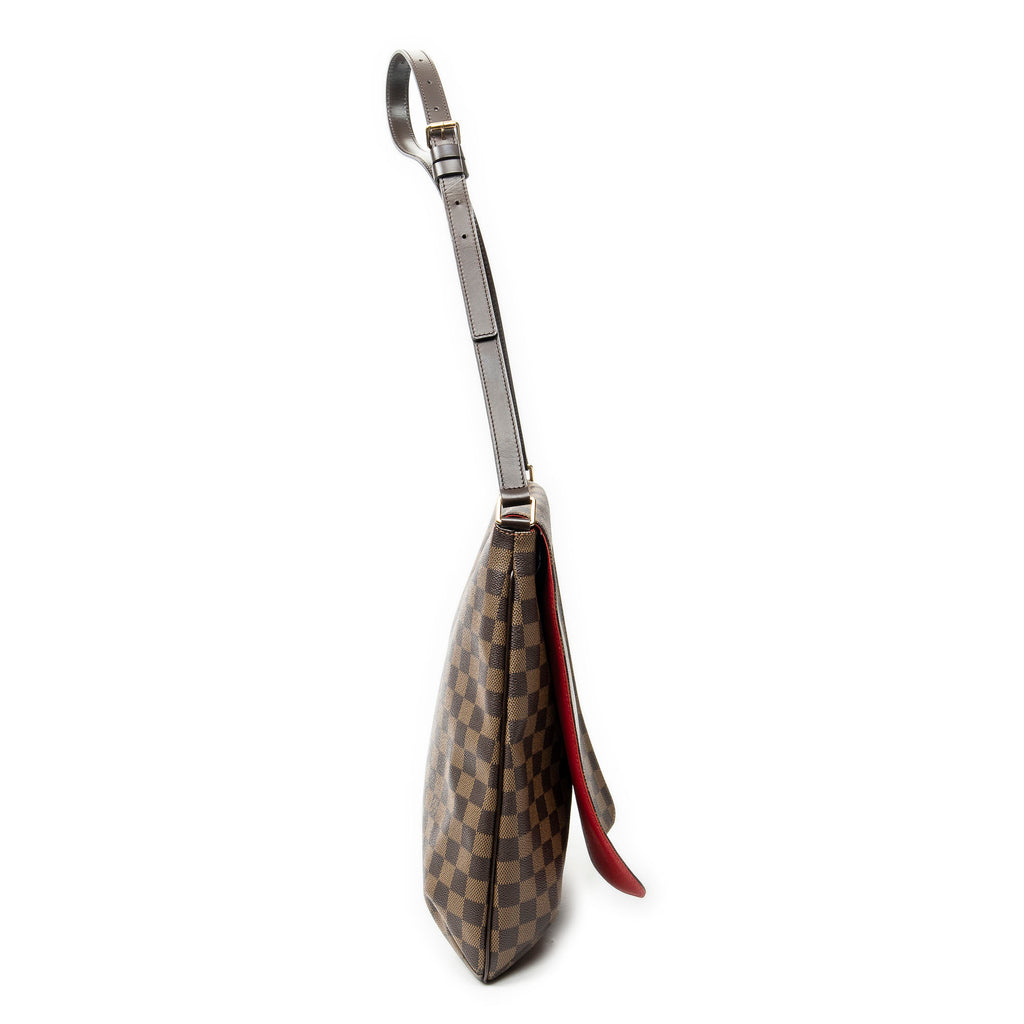 Shoulder Bag Musette Brown Damier Ebene