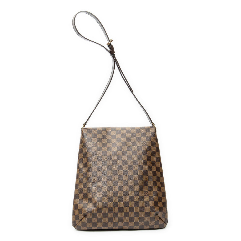 Shoulder Bag Musette Brown Damier Ebene