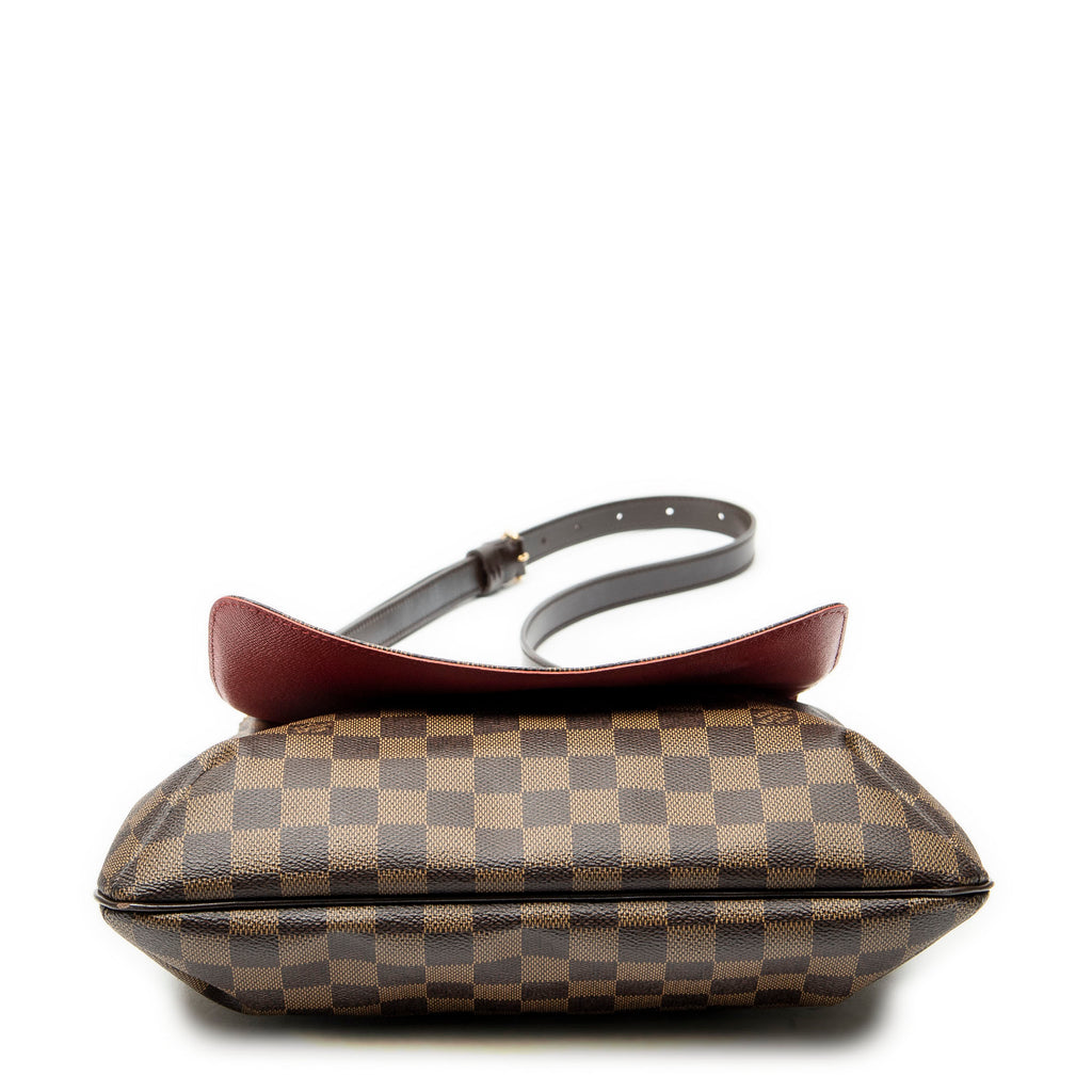 Shoulder Bag Musette Brown Damier Ebene
