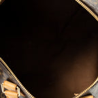 Handbag Speedy 30 Brown Monogram Canvas
