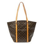 Shoulder Bag Sac Shopping PM Brown Monogram Canvas