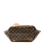 Shoulder Bag Sac Shopping PM Brown Monogram Canvas