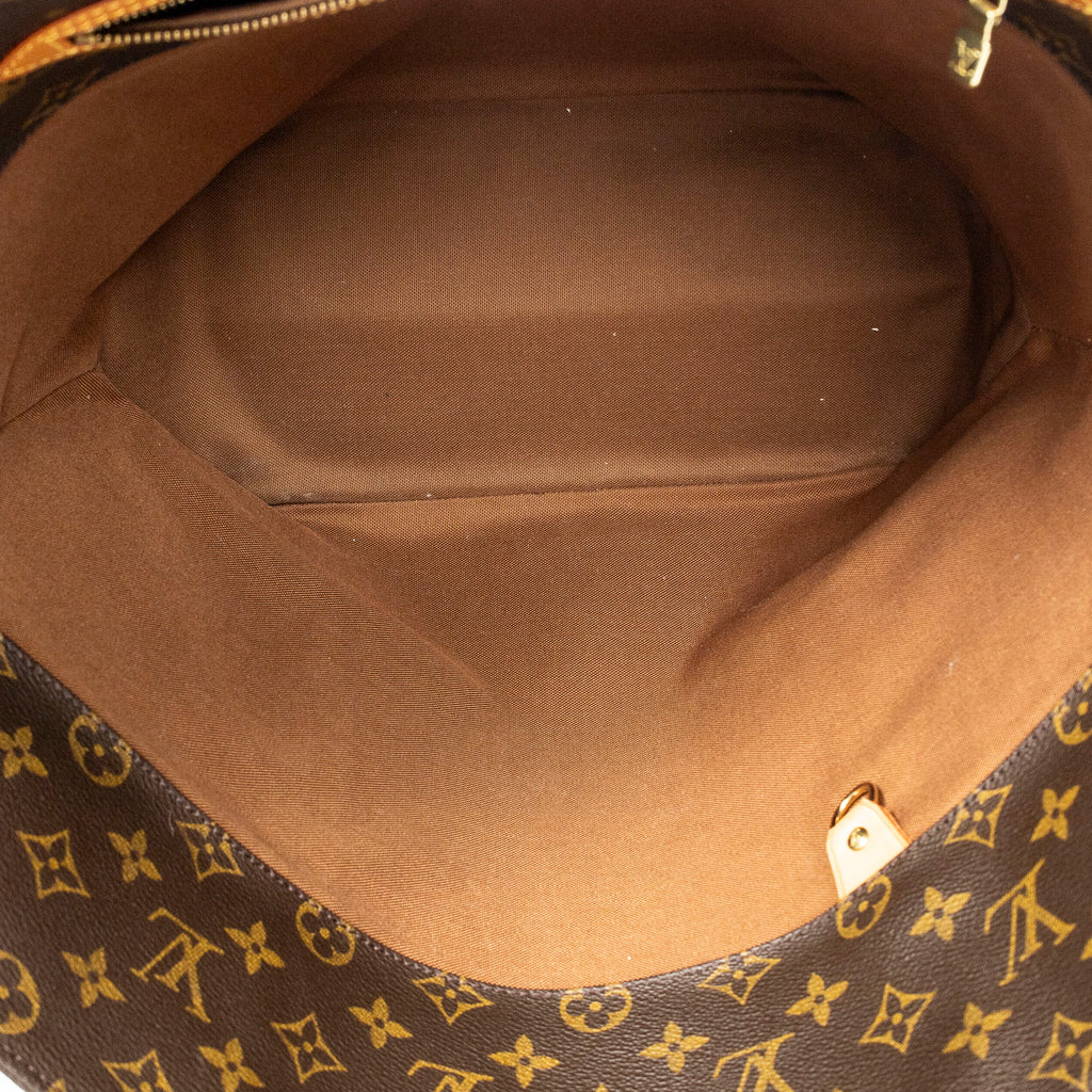 Shoulder Bag Sac Shopping PM Brown Monogram Canvas