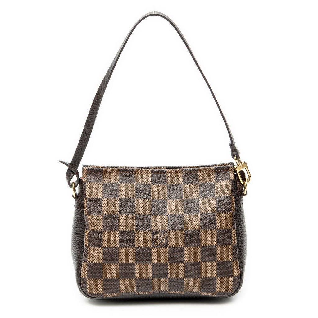 Pouch Trousse Make Up Pouch Brown Damier Ebene