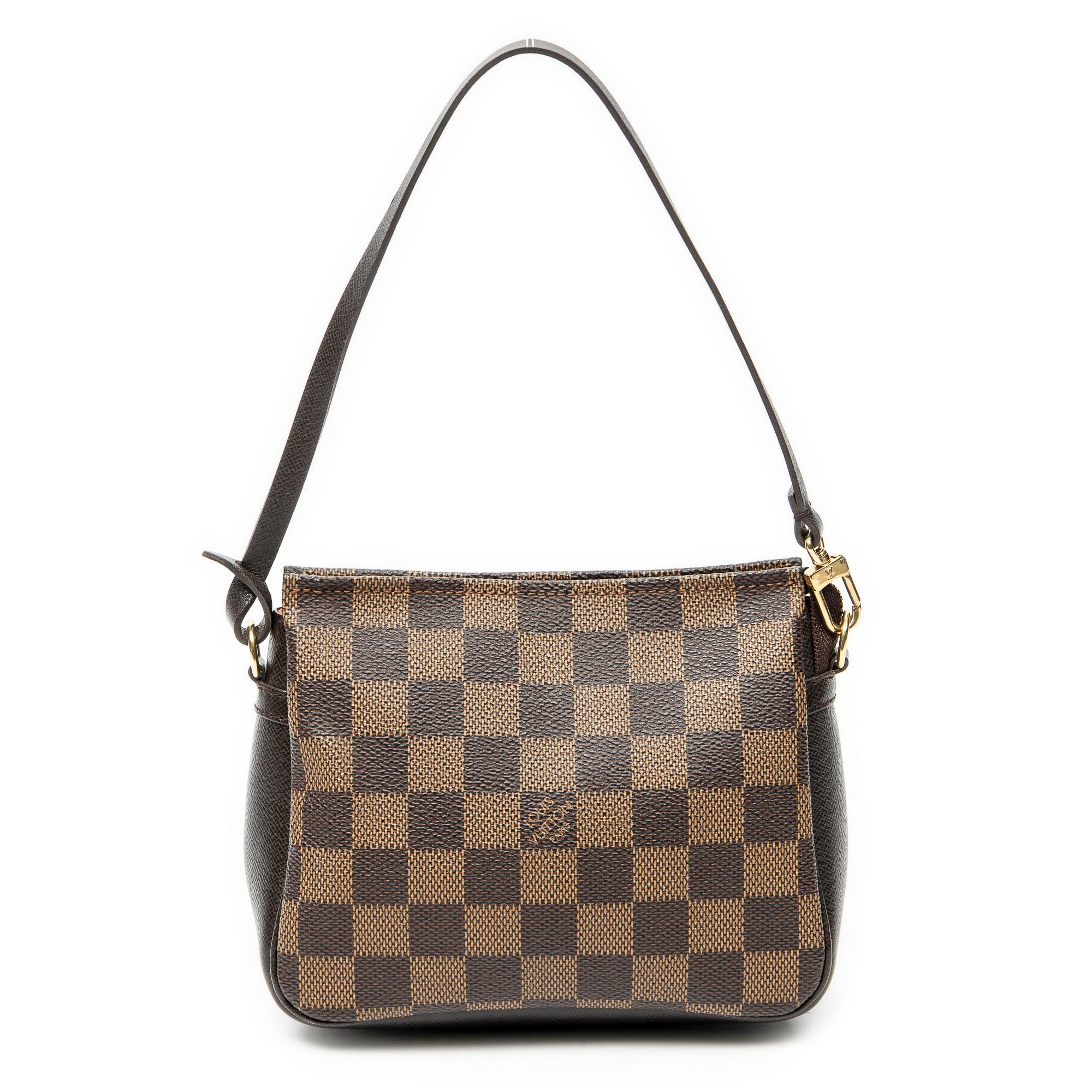 Pouch Trousse Make Up Pouch Brown Damier Ebene