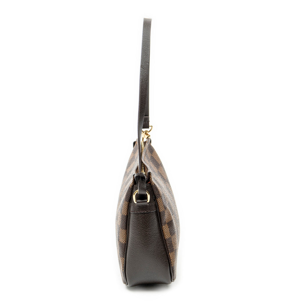 Pouch Trousse Make Up Pouch Brown Damier Ebene