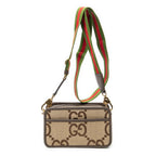 Shoulder Bag Zip Mini Camera Bag Brown Jumbo GG Canvas
