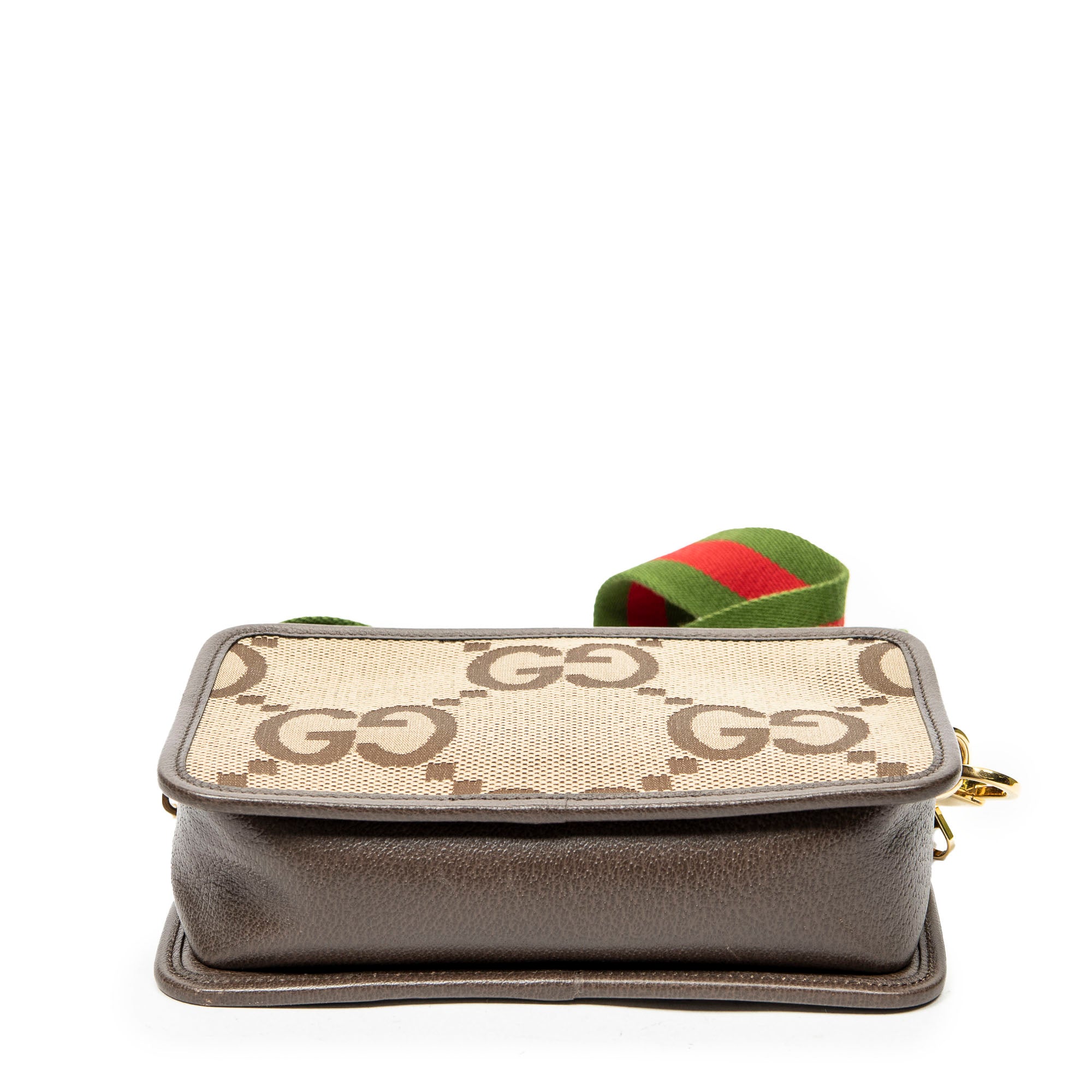 Shoulder Bag Zip Mini Camera Bag Brown Jumbo GG Canvas
