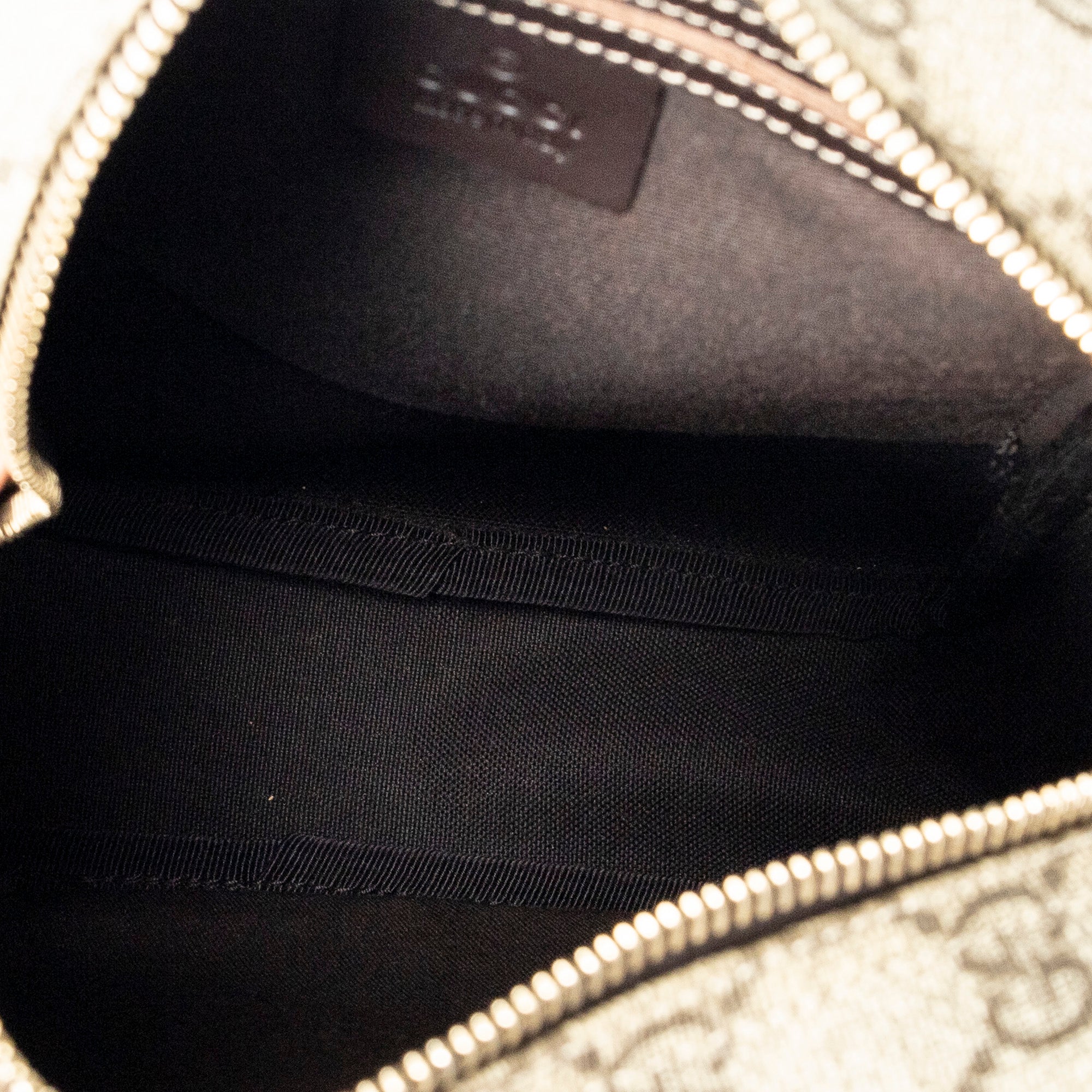 Shoulder Bag Zip Crossbody Dark Brown Supreme Coated Canvas