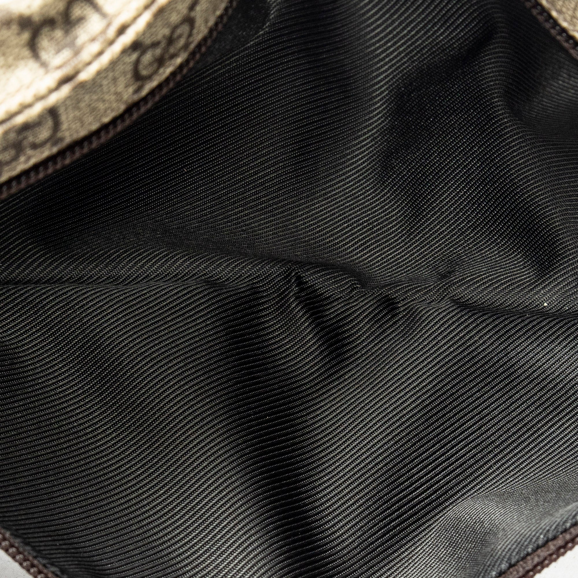 Waist Bag Waist Pouch Dark Brown Supreme Coated Canvas