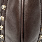 Shoulder Bag Web Studded Pelham Messenger Brown Guccissima Leather