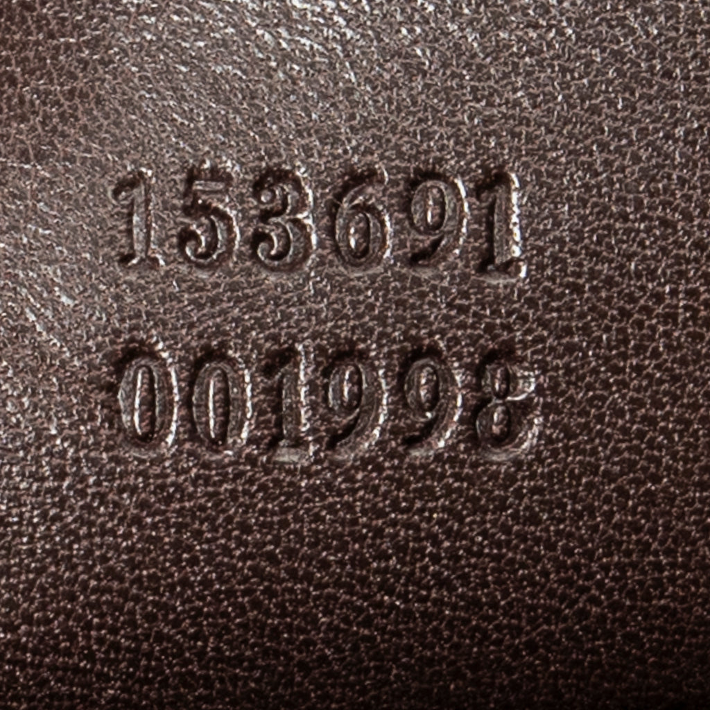 Shoulder Bag Web Studded Pelham Messenger Brown Guccissima Leather