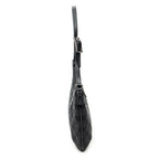 Shoulder Bag Pochette Hobo Black Monogrammed Canvas