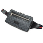 Waist Bag Web GG Waist Bag Black Supreme Coated Canvas