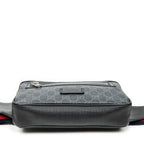 Waist Bag Web GG Waist Bag Black Supreme Coated Canvas