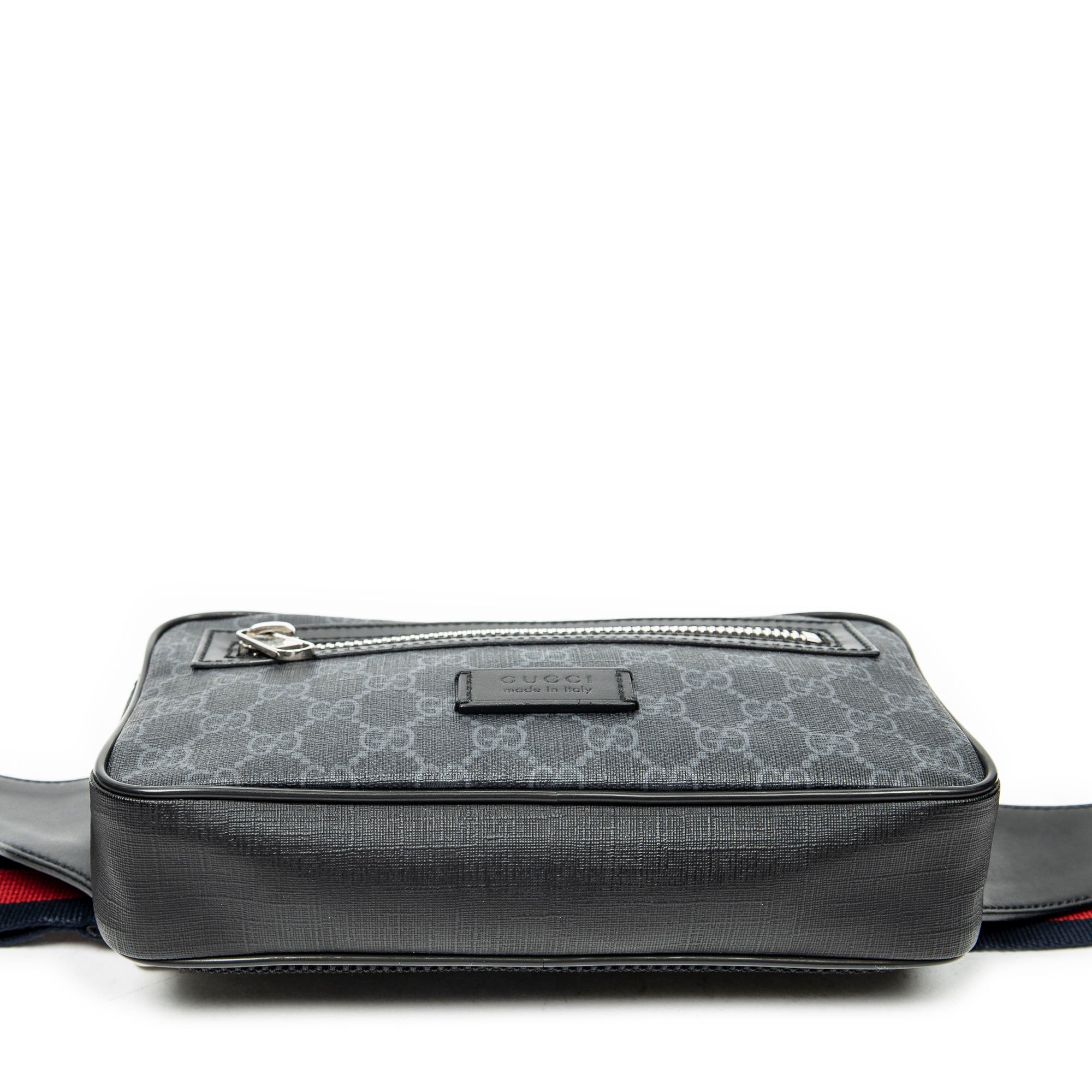 Waist Bag Web GG Waist Bag Black Supreme Coated Canvas