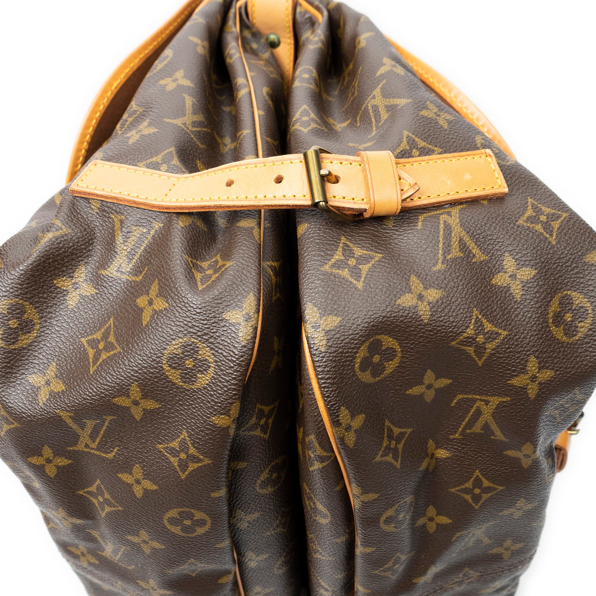 Shoulder Bag Saumur GM Brown Monogram Canvas