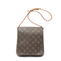 Shoulder Bag Musette Salsa Brown Monogram Canvas