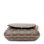 Shoulder Bag Musette Salsa Brown Monogram Canvas