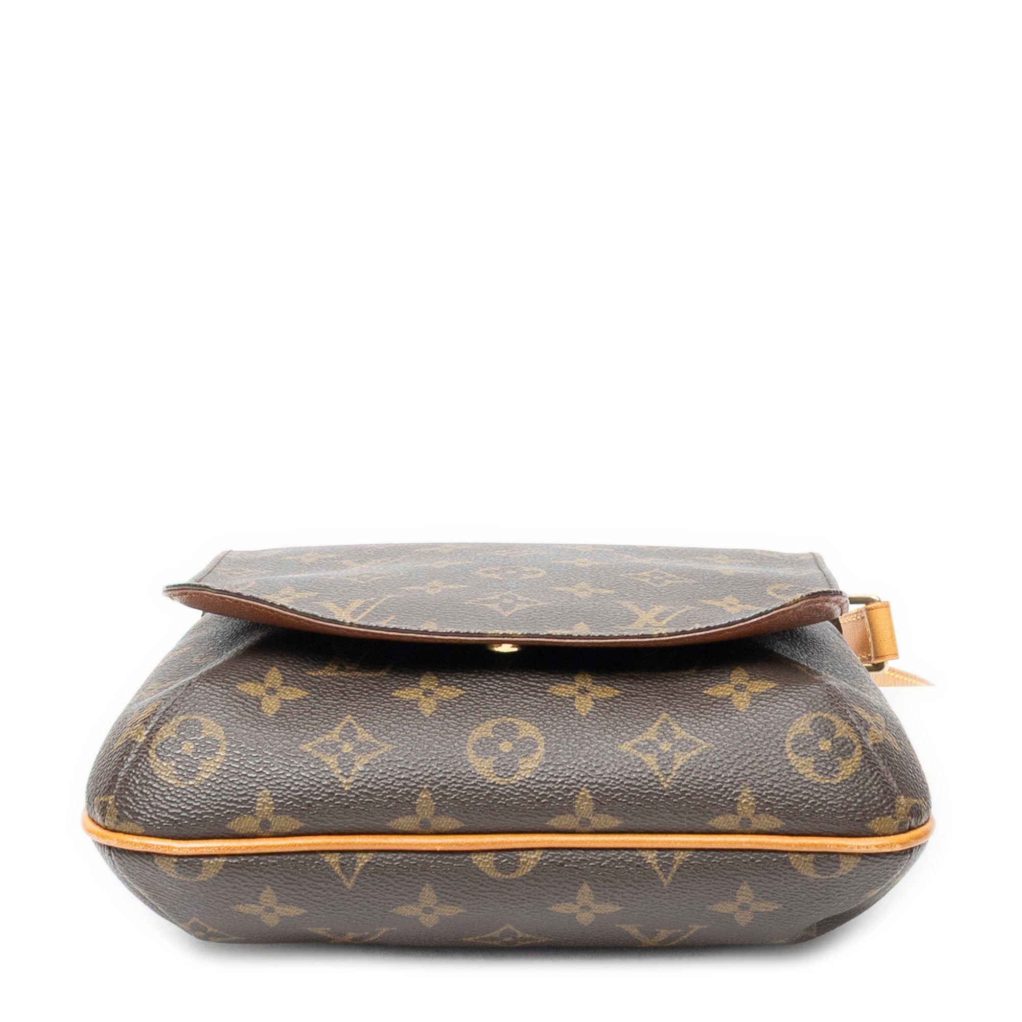 Shoulder Bag Musette Salsa Brown Monogram Canvas