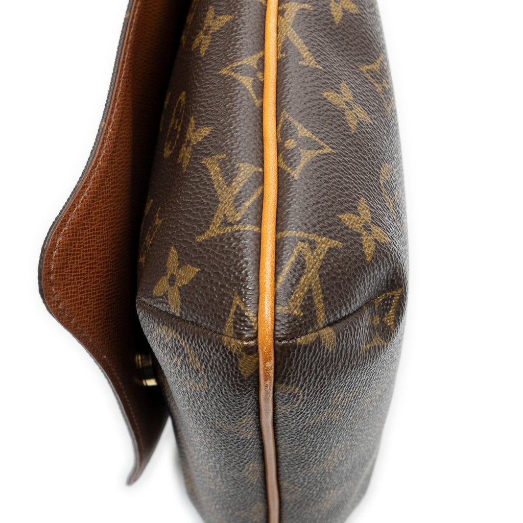 Shoulder Bag Musette Salsa Brown Monogram Canvas