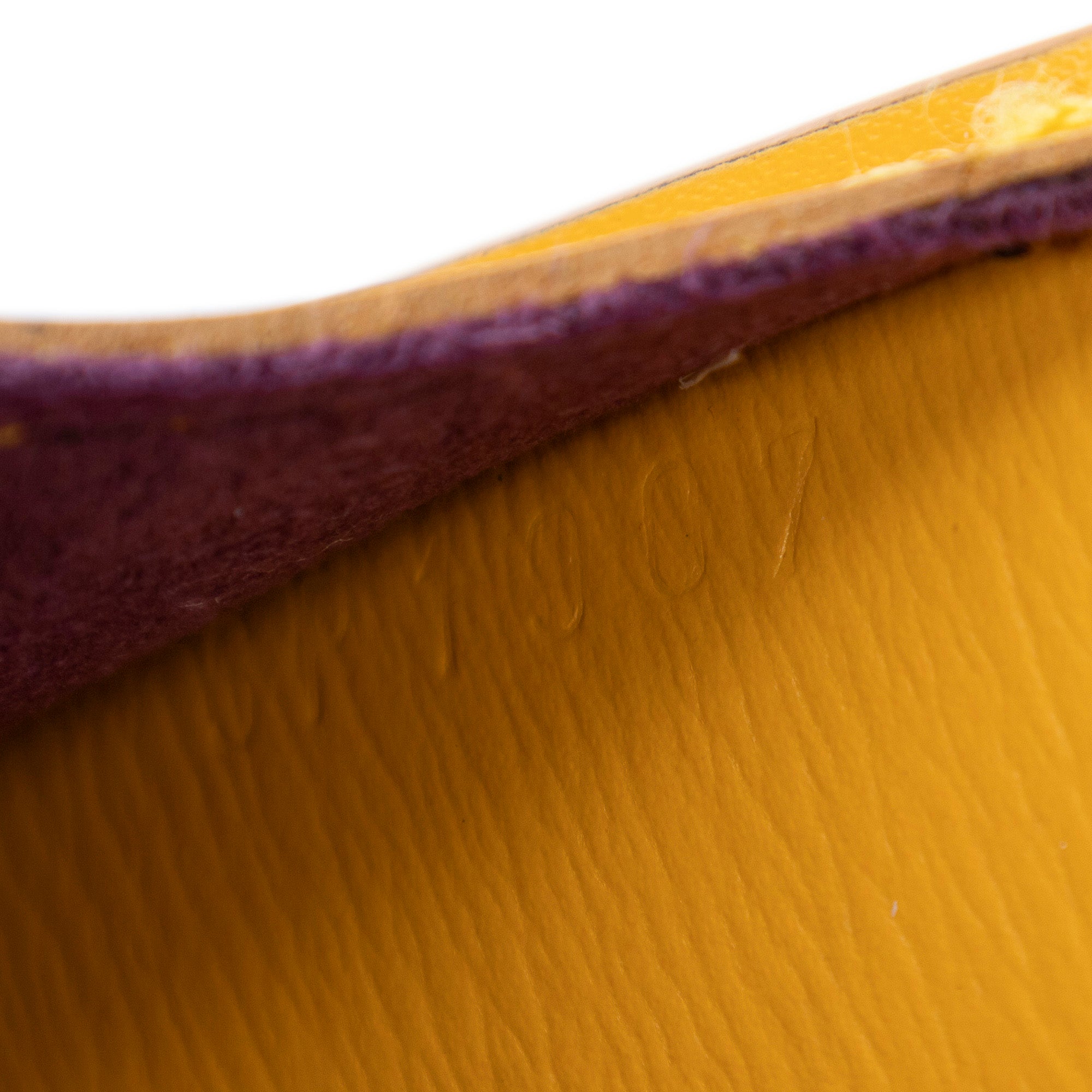Shoulder Bag Cluny Yellow Epi