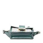 Waist Bag Dauphine Bumbag Green Monogram Denim Canvas