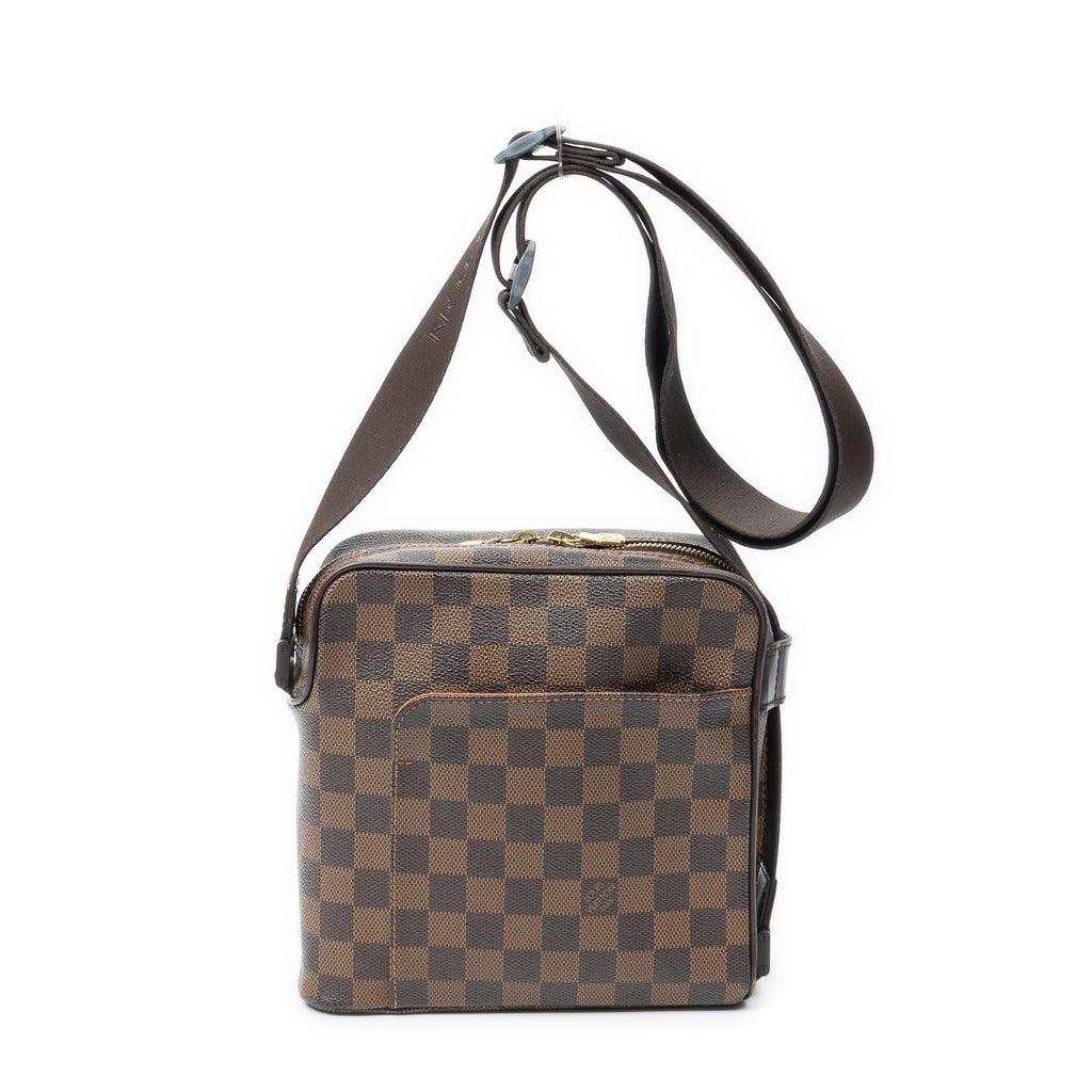 Shoulder Bag Olav PM Brown Damier Ebene