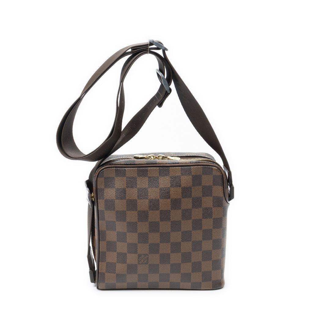 Shoulder Bag Olav PM Brown Damier Ebene