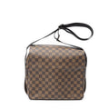 Shoulder Bag Naviglio Brown Damier Ebene