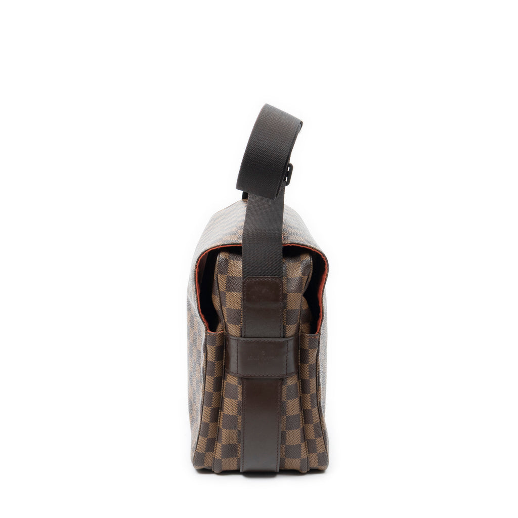 Shoulder Bag Naviglio Brown Damier Ebene