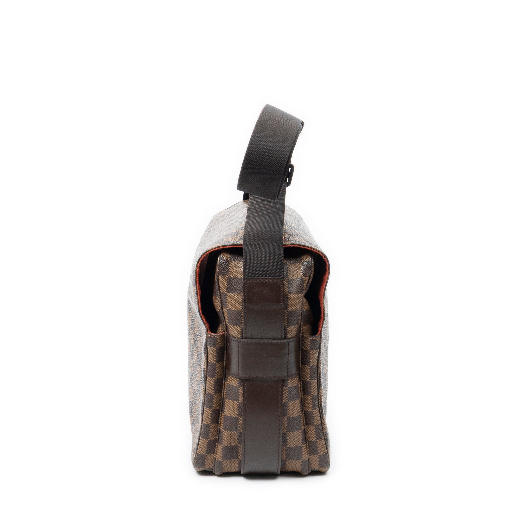 Shoulder Bag Naviglio Brown Damier Ebene