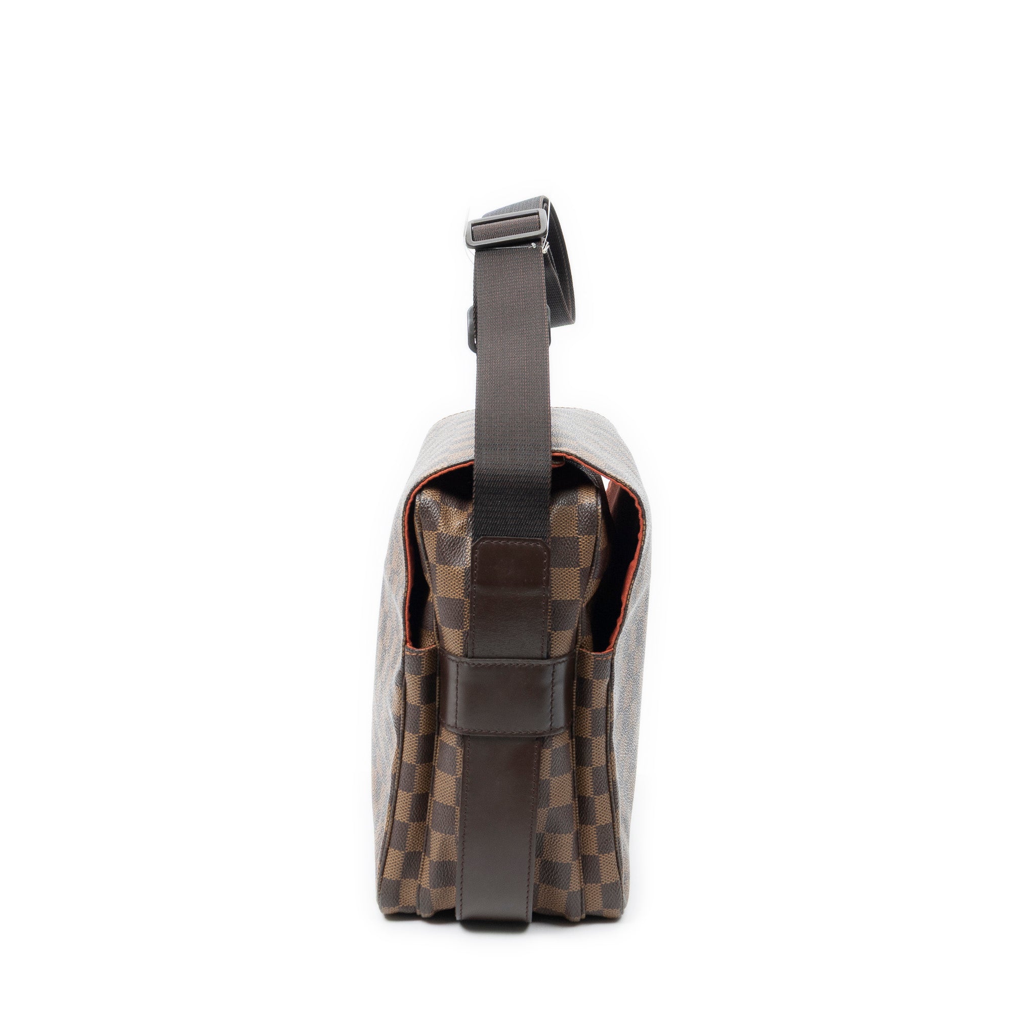 Shoulder Bag Naviglio Brown Damier Ebene