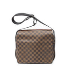 Shoulder Bag Naviglio Brown Damier Ebene