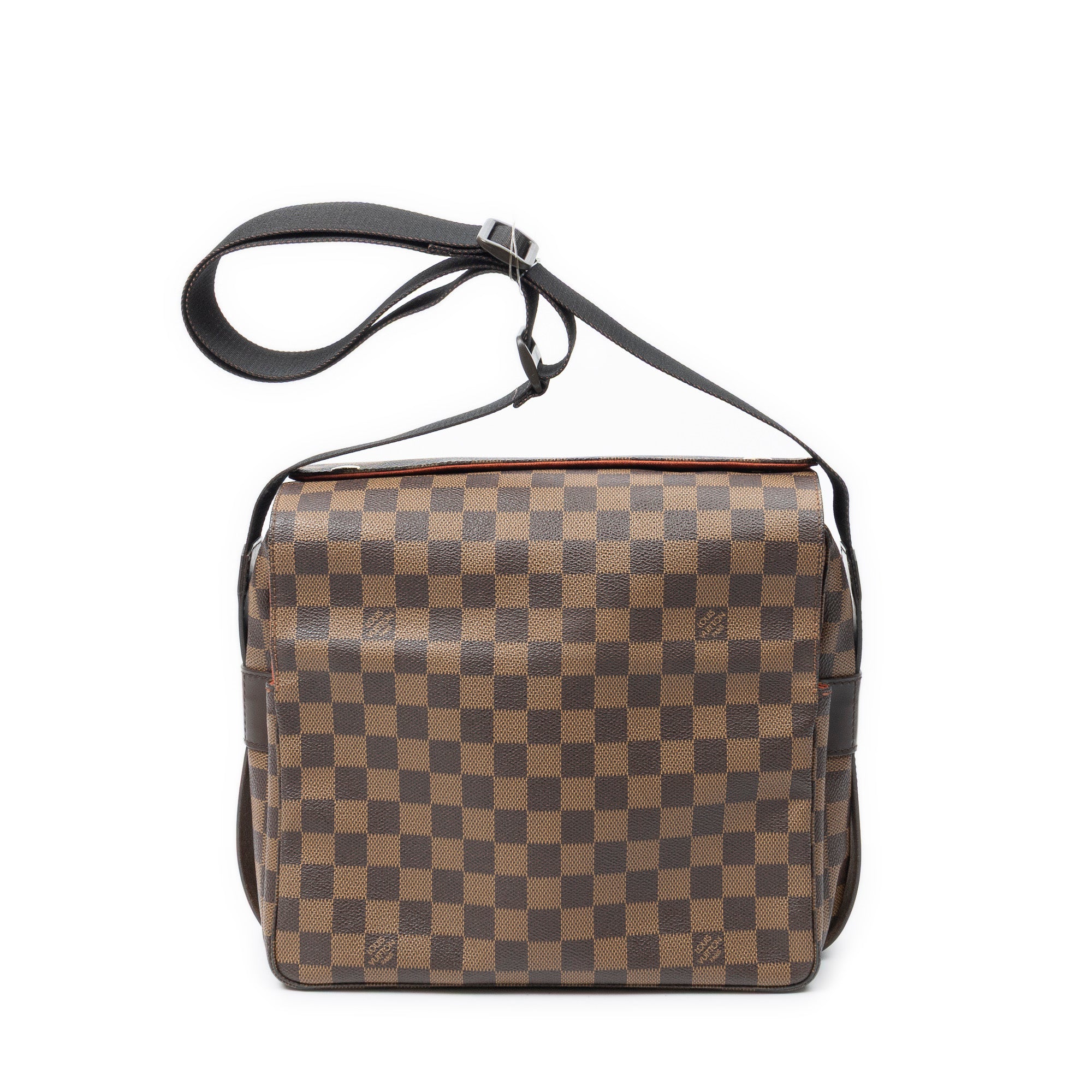 Shoulder Bag Naviglio Brown Damier Ebene