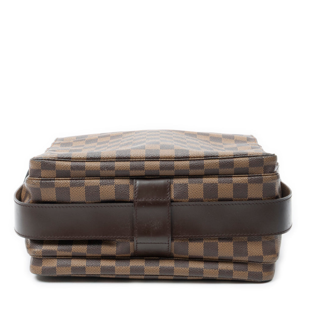 Shoulder Bag Naviglio Brown Damier Ebene