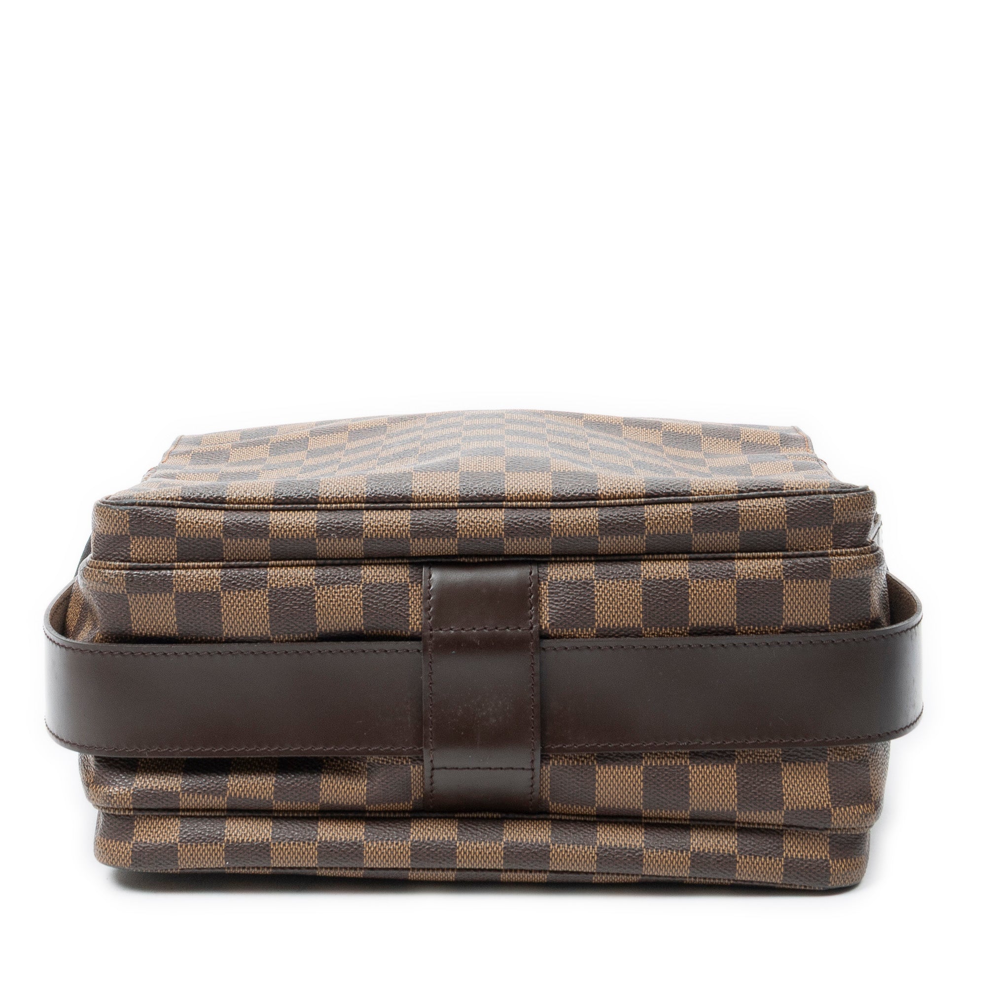 Shoulder Bag Naviglio Brown Damier Ebene