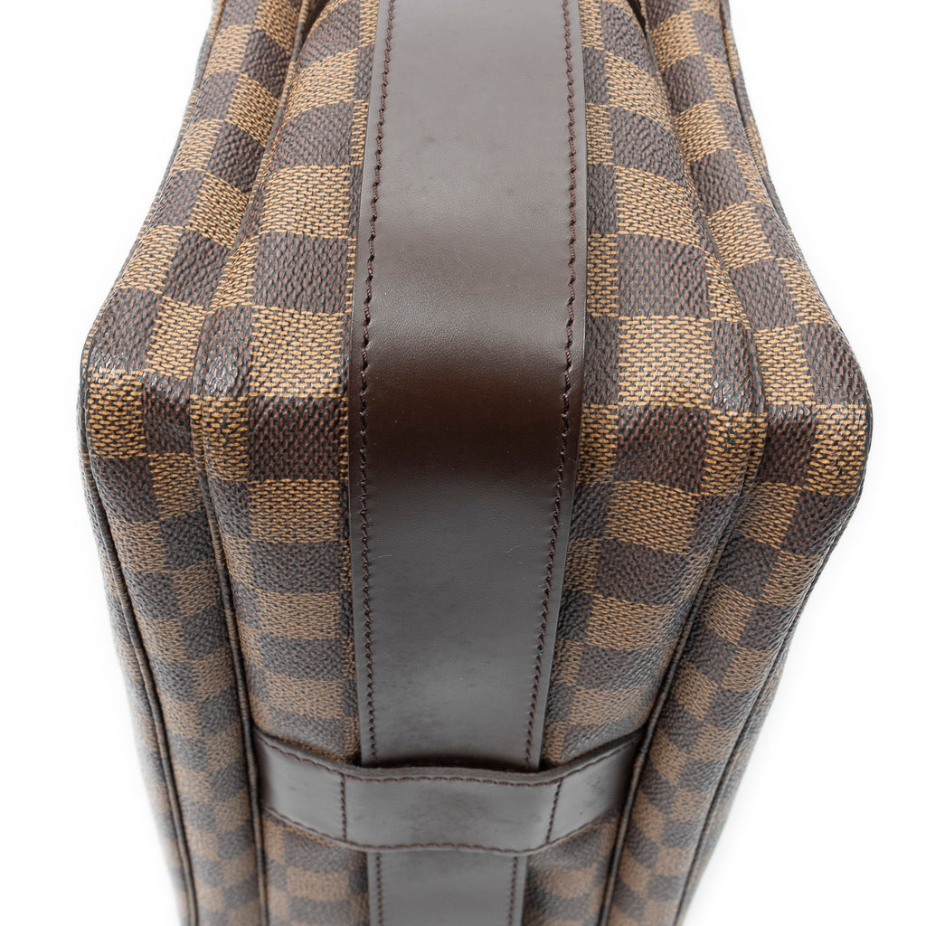 Shoulder Bag Naviglio Brown Damier Ebene