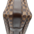 Shoulder Bag Naviglio Brown Damier Ebene