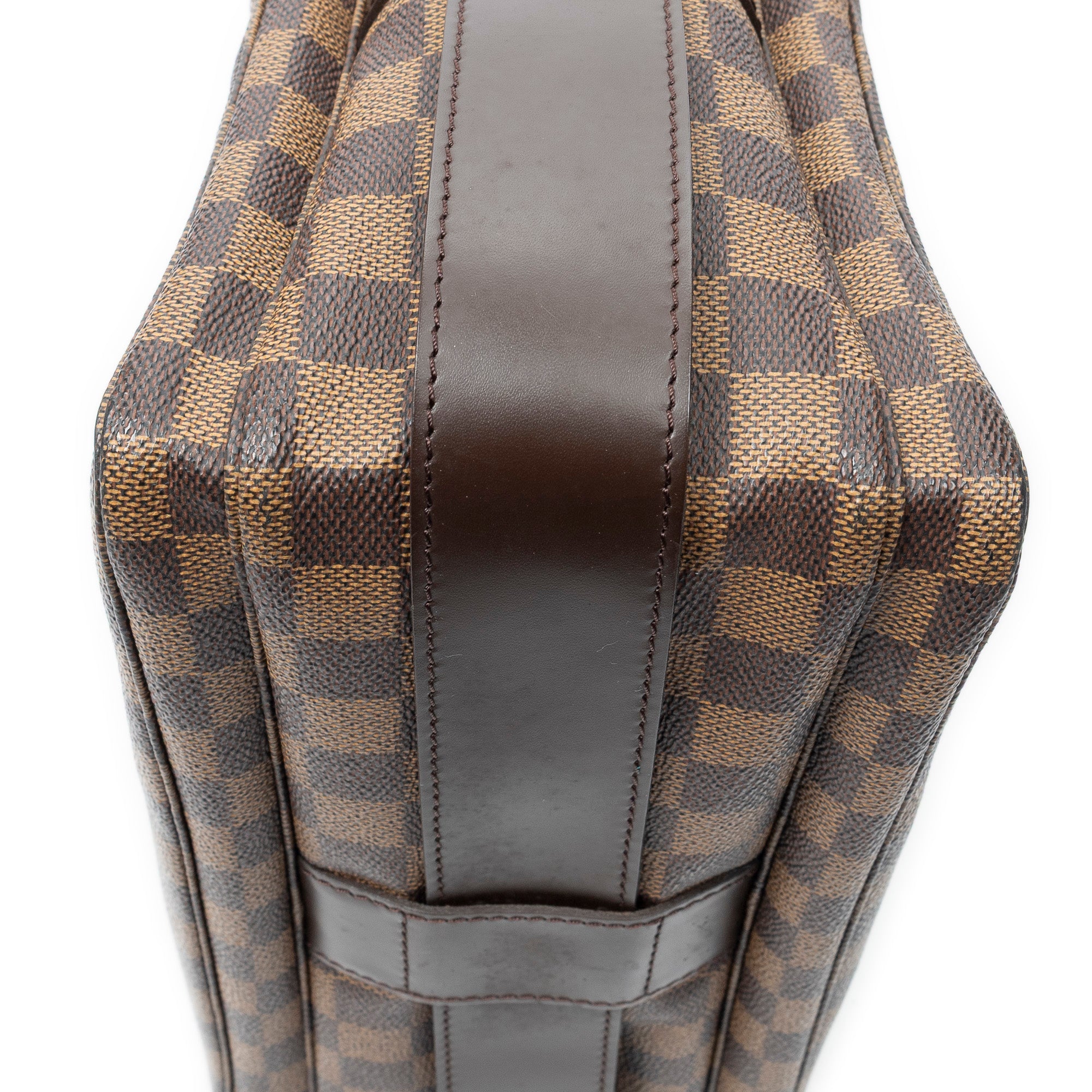 Shoulder Bag Naviglio Brown Damier Ebene