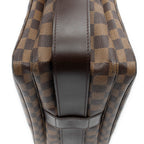Shoulder Bag Naviglio Brown Damier Ebene