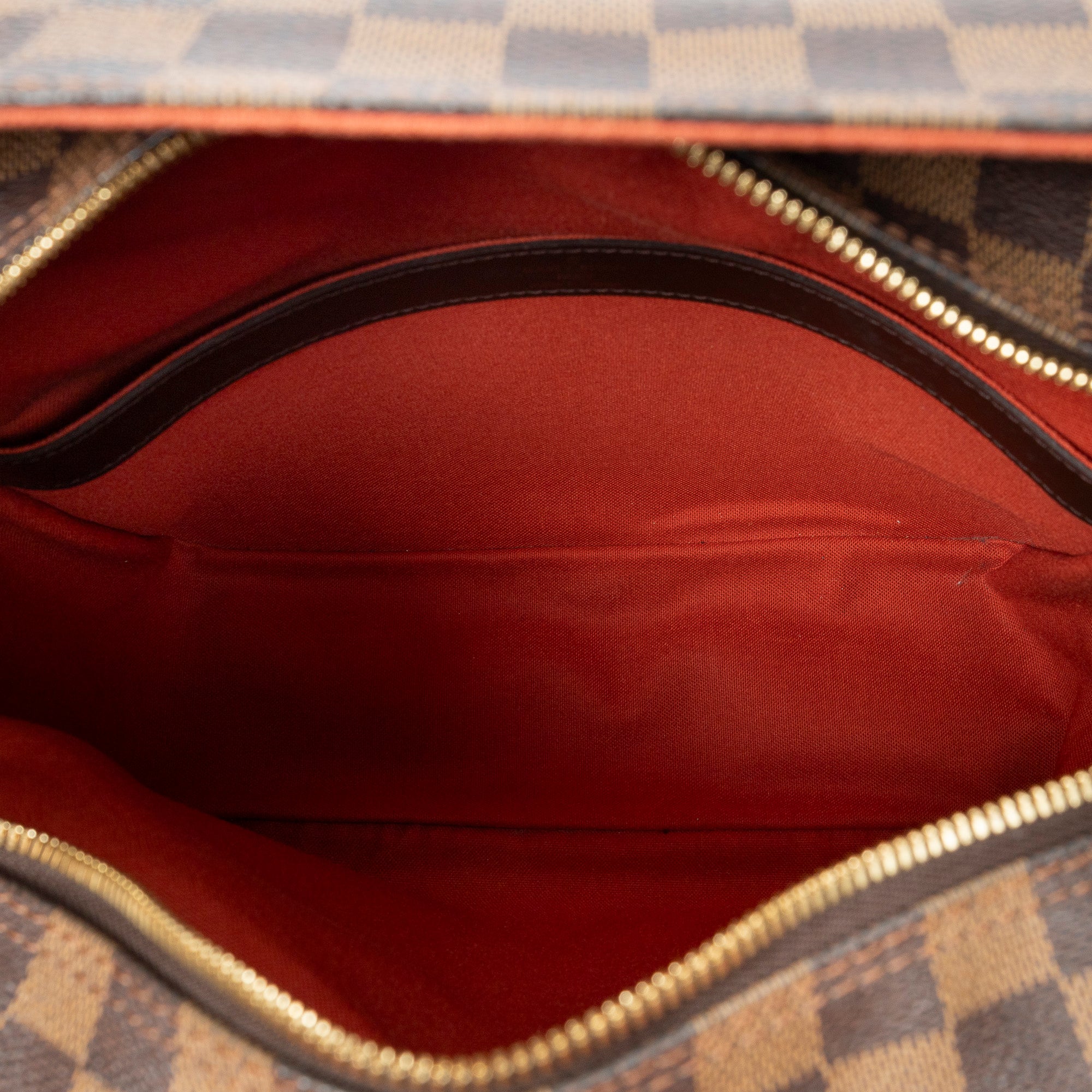 Shoulder Bag Naviglio Brown Damier Ebene