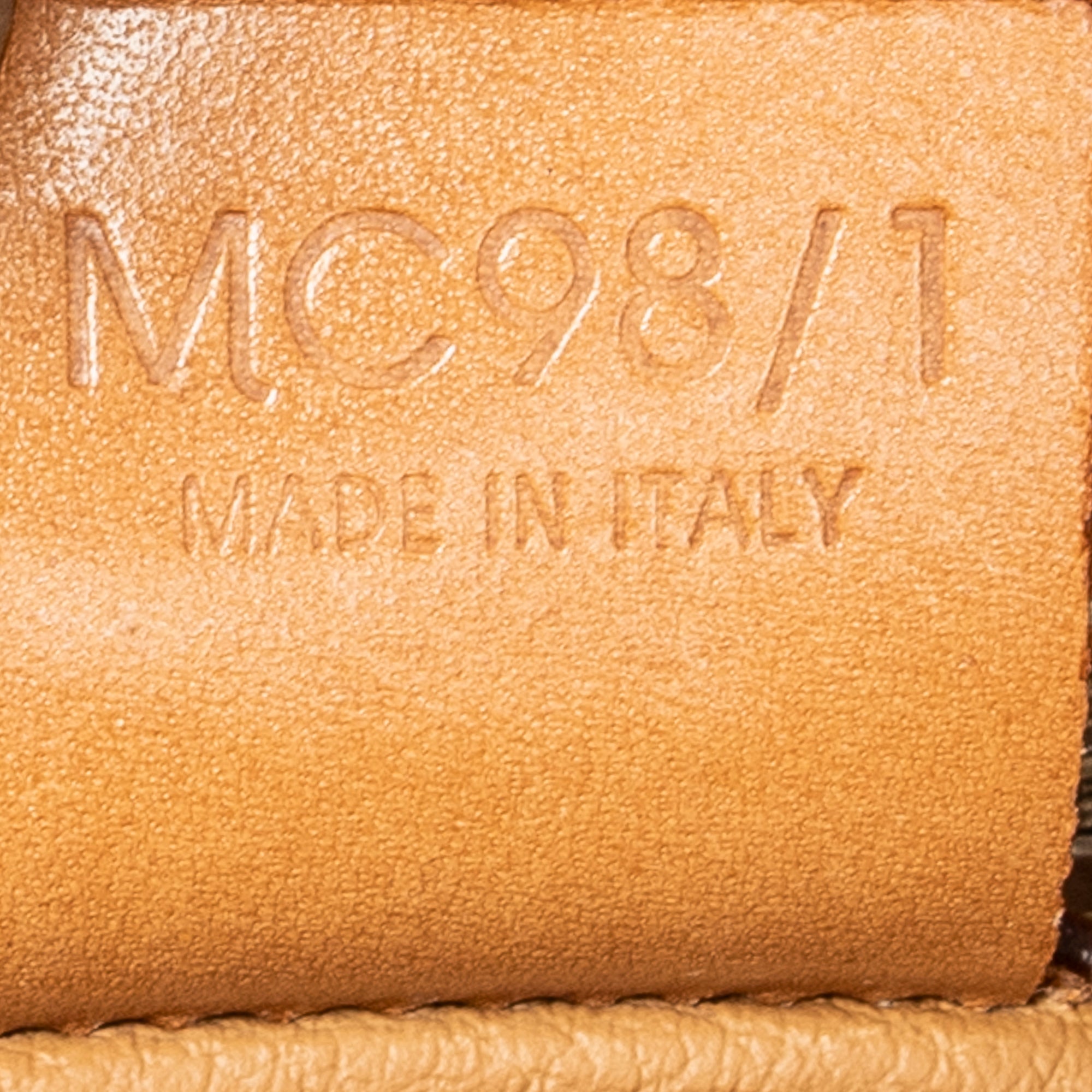 Bolso de mano con asa superior en lona revestida Macadam marrón
