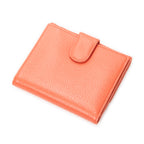 Wallet Timeless Compact Bifold Wallet Peach Caviar Leather