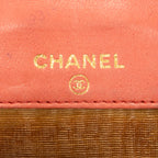 Wallet Timeless Compact Bifold Wallet Peach Caviar Leather