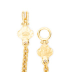 Necklace CC Clover Pendant Necklace Gold Gold Plated