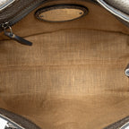 Handbag Mini Linda Grey Selleria Leather