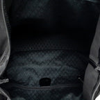 Handbag Large Bamboo Shopper Tote Black Nylon Canvas